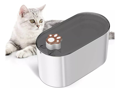 Bebedero Automático Fuente Para Gatos 3 Litros Diseño Led