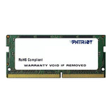 Memoria Sodimm Ddr4 Patriot (psd44g240081s) 4gb Signature