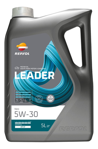 Aceite Sintetico Repsol Leader Neo 5w-30 Api Sp 5 L