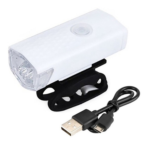 Luz Delantera Led  Recargable Bicicleta Ruta/mtb 300 Lumens