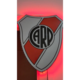 Cuadro Luminoso Led Futbol River Plate - Premium