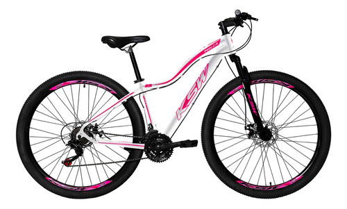 Bicicleta Aro 29 Ksw Feminina Alumínio 24v Câmbios Shimano