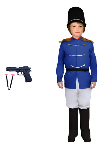 Disfraz Soldado Militar Francés Infantil Niño