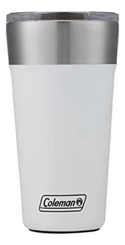 Termo Acero Inoxidable Coleman 592ml Vaso Cervecero Negro Color Gris