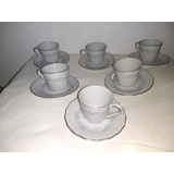 Antiguo Juego Porcelana Tsuji 12 Pocillos De Café - Usado 