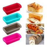 Molde Para Pan De Silicona Queques Repostería Cocina Pro Max