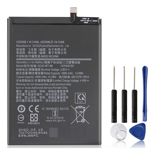 Bateria Nueva + Kit Herramientas Para Samsung A20s Sm-a207