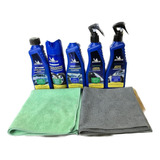 Kit Lavado Michelin 7 Productos Estetica Microfibra Auto