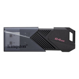 Memoria Usb Kingston Data Traveler Exodia Onyx 64gb Negro Ón