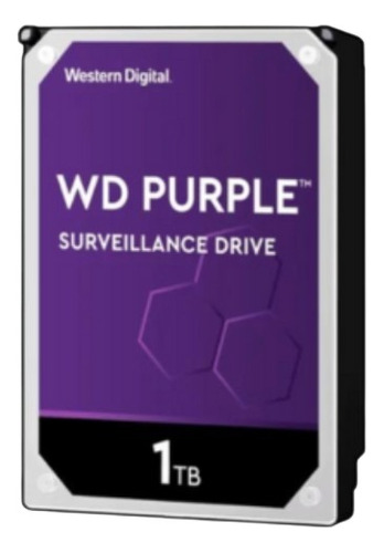 Disco Duro  Western Digital Wd Purple Wd10purz 1tb Cctv