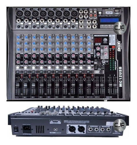 Consola Moon Mc12usb De Mezcla