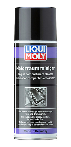 Limpiador De Motor Liqui Moly Elimina Suciedad Y Grasa 400ml