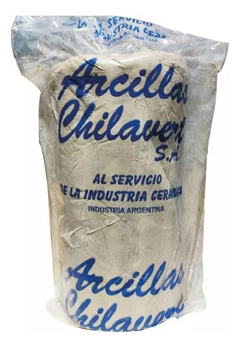 Arcilla Chilavert Pasta Blanca Lisa 10 Kg