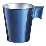 Set X6 Tazas Cafe Pocillo Nespresso Flashy Azul Ptr Luminarc