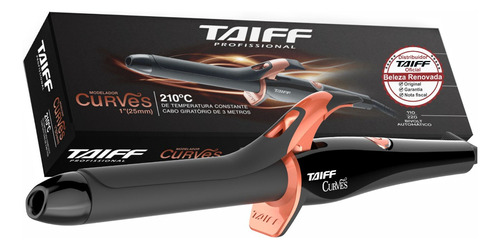 Modelador De Cachos De Barril Taiff Curves 25mm De Diâmetro 110v/220v