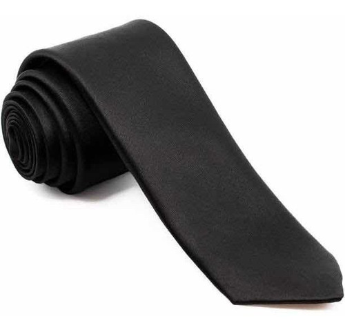 Corbata Delgada Lisa Premium Para Hombre Alpor Menor Y Mayor