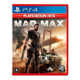 Jogo Ps4 Mad Max Mídia Física Novo Lacrado Hits