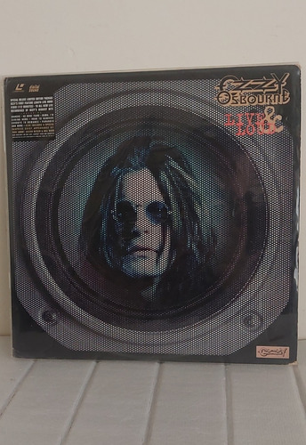 Laser Disc Ld  Ozzy Osbourne - Live & Loud Usa