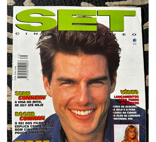 Revista Set Cinema 75 Tom Cruise Fichas Sean Connery Meg Rya