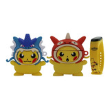 Audífonos Inalámbricos Bluetooth Pokémon Pikachu+reloj Touch