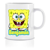 Tazón Personalizado Bob Esponja Niños Taza Sublimada 