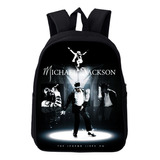 Mochila Escolar De Dibujos Animados De Michael Jackson Para