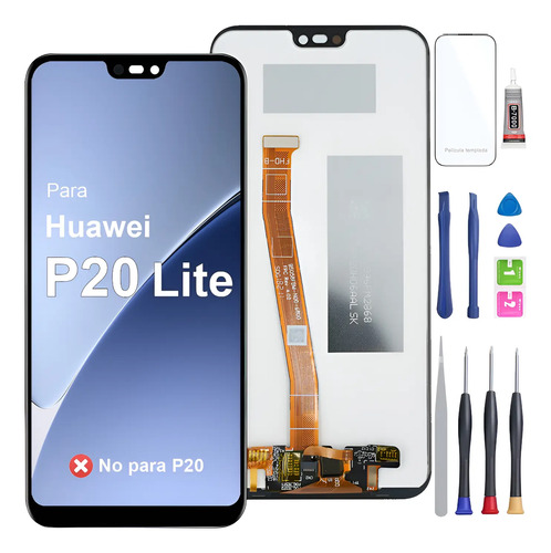 Para Huawei P20 Lite Ane-lx1 Pantalla Lcd Con Herramient | Envío gratis
