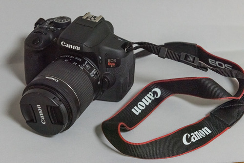  Canon Eos Rebel Kit T6i+lente 18-55mm Is Stm Dslr Cor Preto