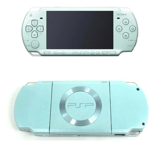 Console Sony Psp-2000 Mint Green - Psp Slim & Lite Blume Series