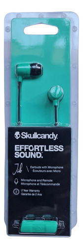 Fone Skullcandy Jib In-ear Earbuds Com Fio - Verde - P. Ent.