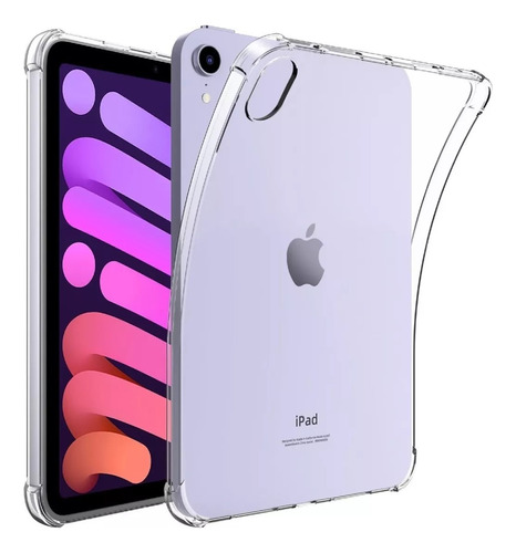 Funda Para iPad Mini 6 Gen. 8.3 Tpu Transparente Reforzada 