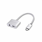 Tarjeta De Sonido Adaptador De Audio Usb C Trenzado Pre...