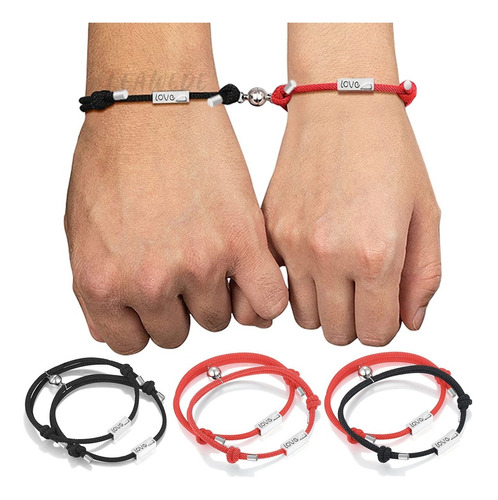 Pulseras Pareja,regalo Para Novia Mujer Hombre,amor Eterno