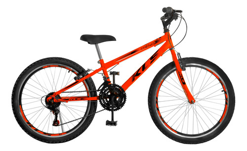 Bicicleta Kls  Aro 24 Freio V-brake Mtb  21 Marchas Aro Aero