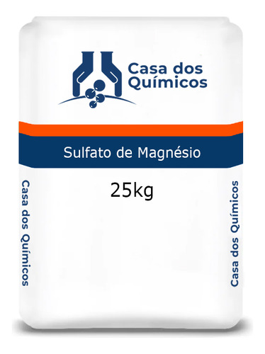 Sulfato De Magnésio 25 Kgs - Adubo Foliar - Sal De Epsom