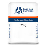 Sulfato De Magnésio 25 Kgs - Adubo Foliar - Sal De Epsom