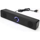 Caixa De Som Soundbar Estéreo Lm989 Para Computador/notebook