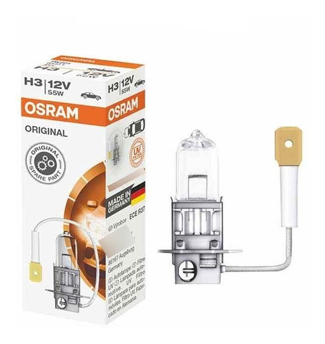 Lampara Halogena H3 Osram Germany 12v 55w