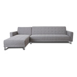 Sala Pavlov Lino Gris Derecha Mueble Sillon Pieza Sofa Sala