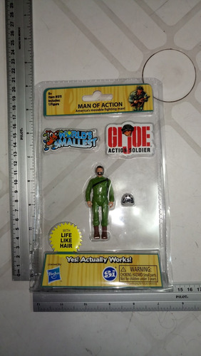 Gijoe Action Soldier World Smallest Si Funciona Hasbro 