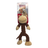 Juguete Para Perro Kong Braidz Monkey Med. Limpieza Dental
