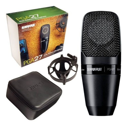 Shure Pga27 Lc Micrófono Condensador Profesional Estudio