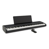 Piano Digital Korg B2 88 Negro Teclas Accion Martillo C/peso