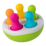 Fat Brain Toys Spinnypins Building Sets Juguetes Para Bebe Color Verde