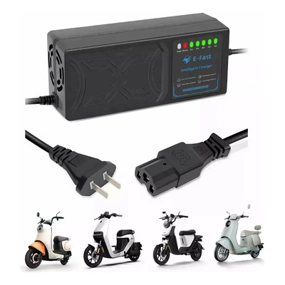 Cargador Universal Rápido Savefree 48V20A para Bicicleta Eléctrica Negro | Envío gratis