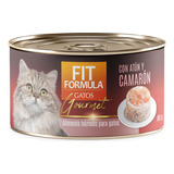 Alimento Húmedo Fit Formula Gato Gourmet Atún Y Camarón 80gr