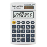 Calculadora Daihatsu D-p1206 - Solar - 12 Dígitos - Impacto