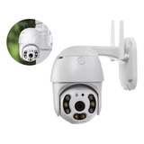 Cámara De Seguridad 1080p Ip66 Domo Ptz 360 Exterior Wifi 