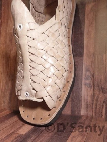 D' Santy Huaraches Clavado Macizo Natural