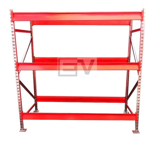 Rack Metalico Estanteria 300x240x100 C/3 Niveles Inicial